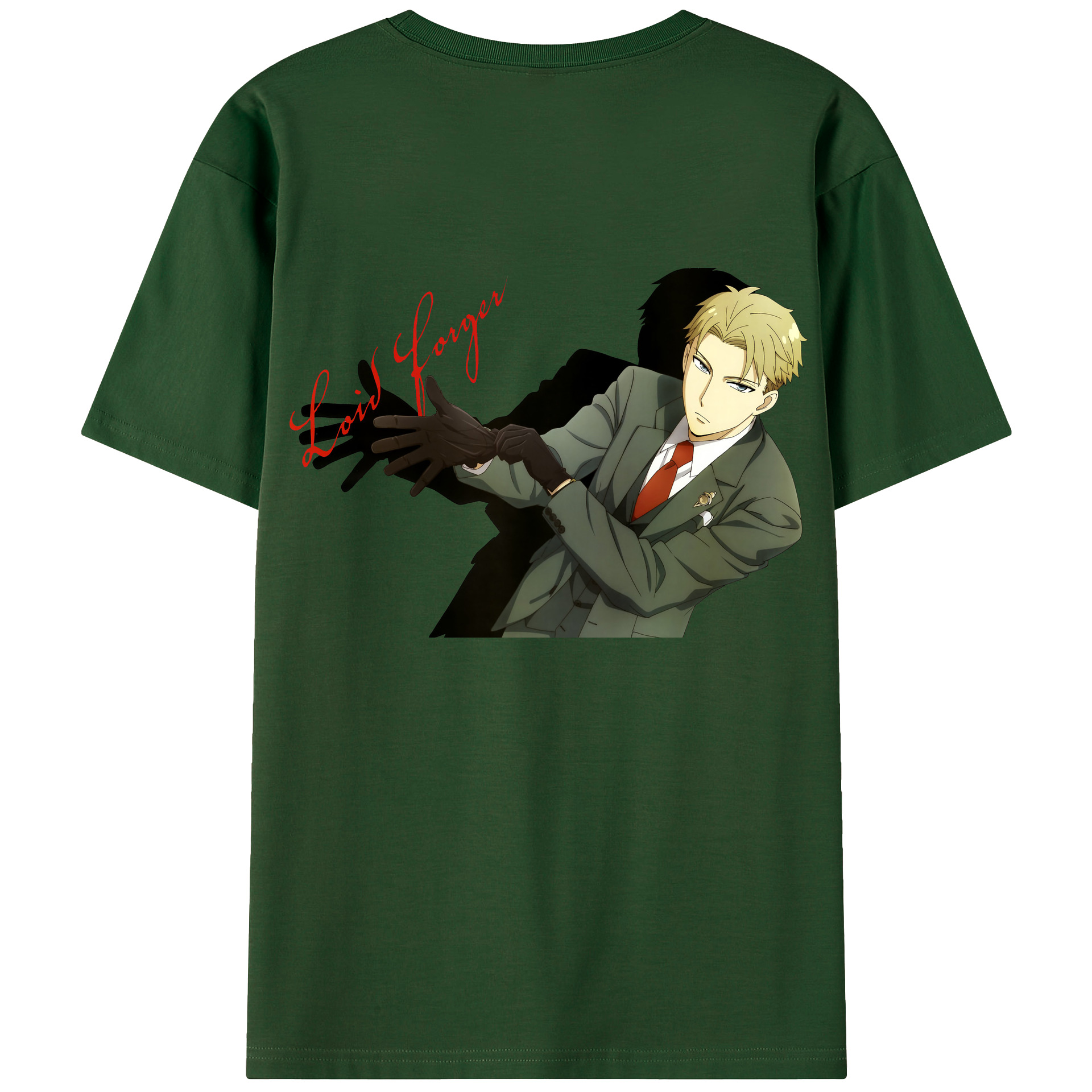 （画像用） SPY×FAMILY间谍家家酒 綿100％半袖Tシャツ（背面プリント）